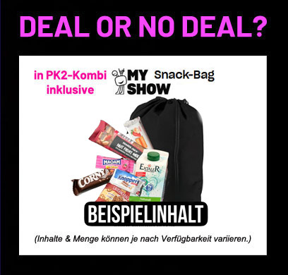 Deal or no Deal SnackBag