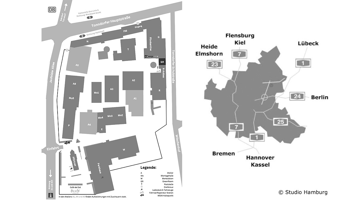 Studio Geländeplan